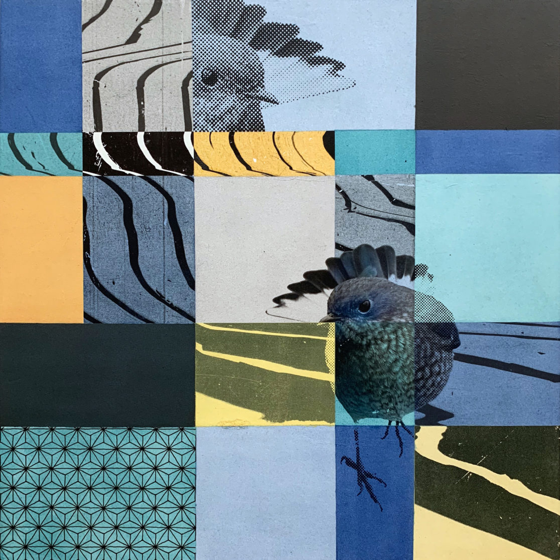 Matthias Maier | Paintings | The Blue bird