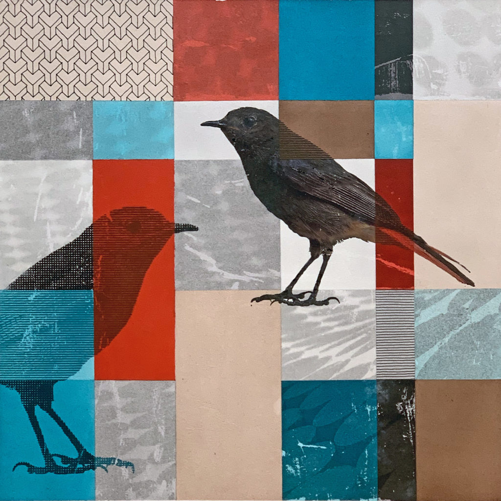 Matthias Maier | Paintings | Black Redstart