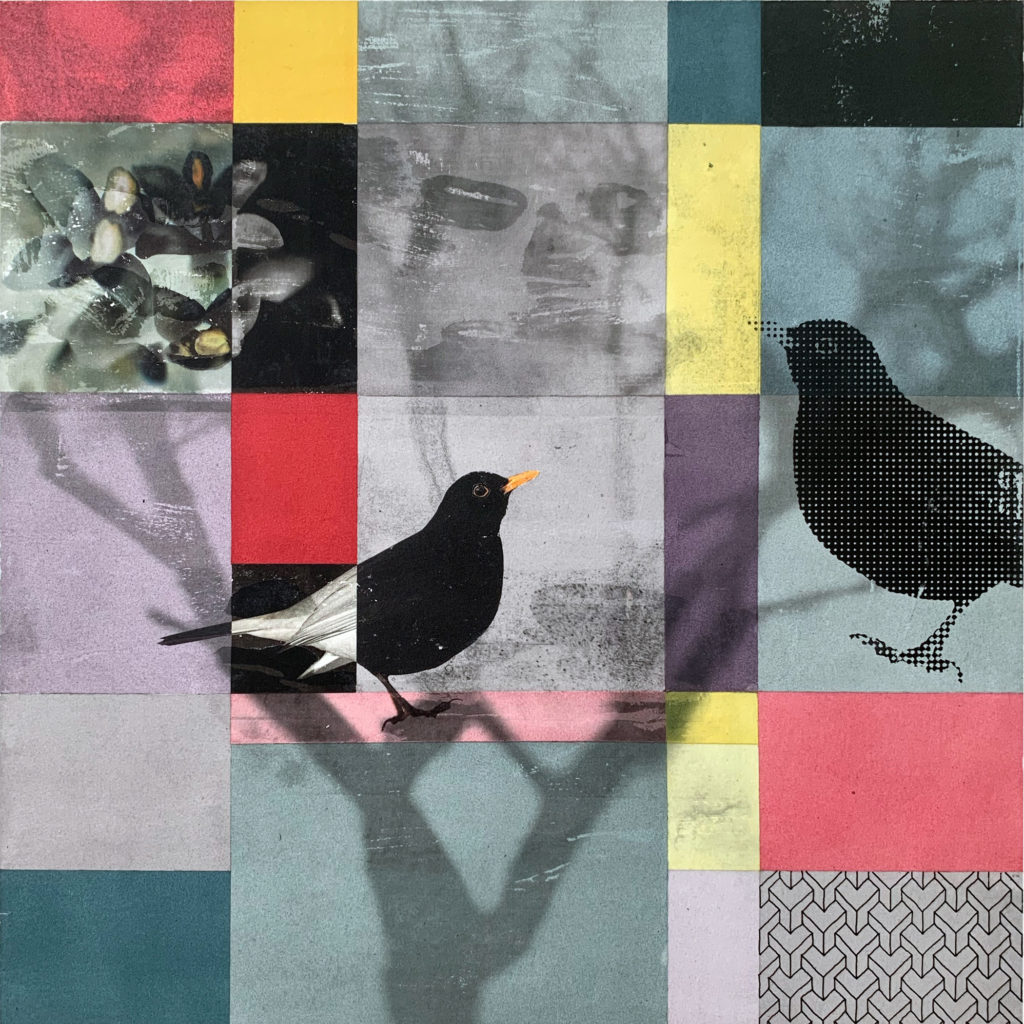 Matthias Maier | Paintings | Blackbird has spoken