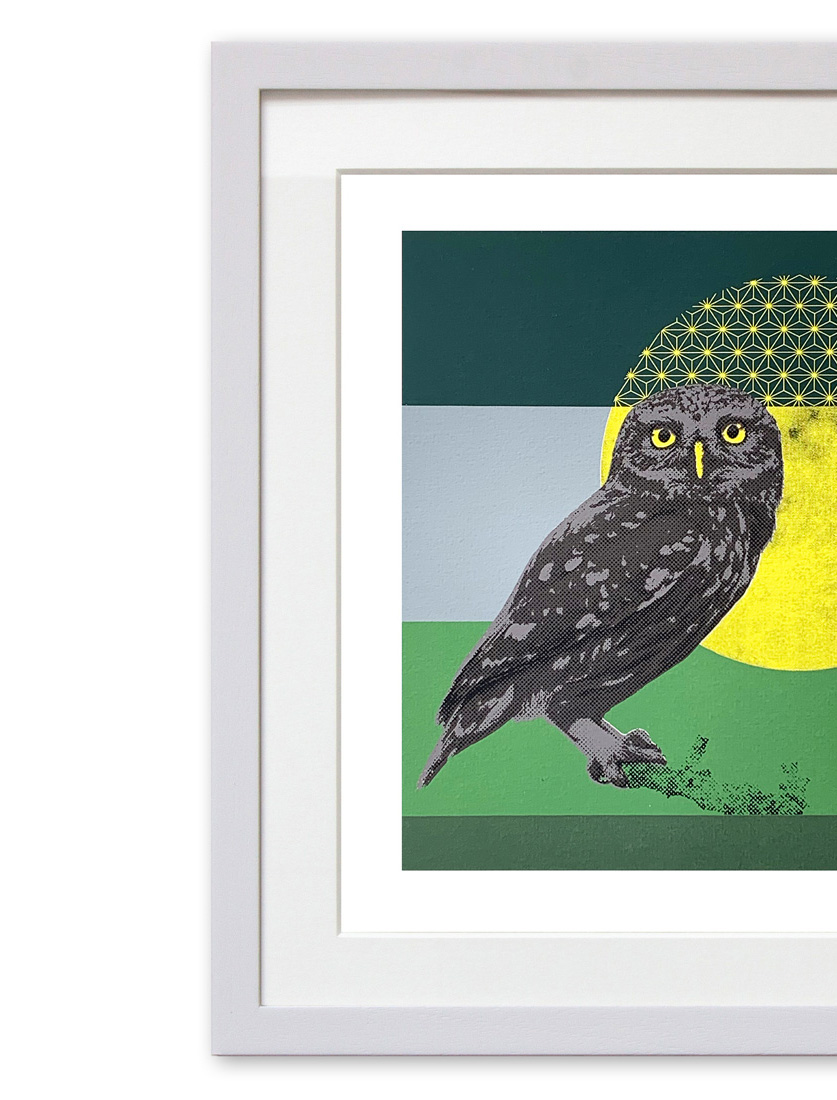 Matthias Maier | Screen Prints | Little Owl