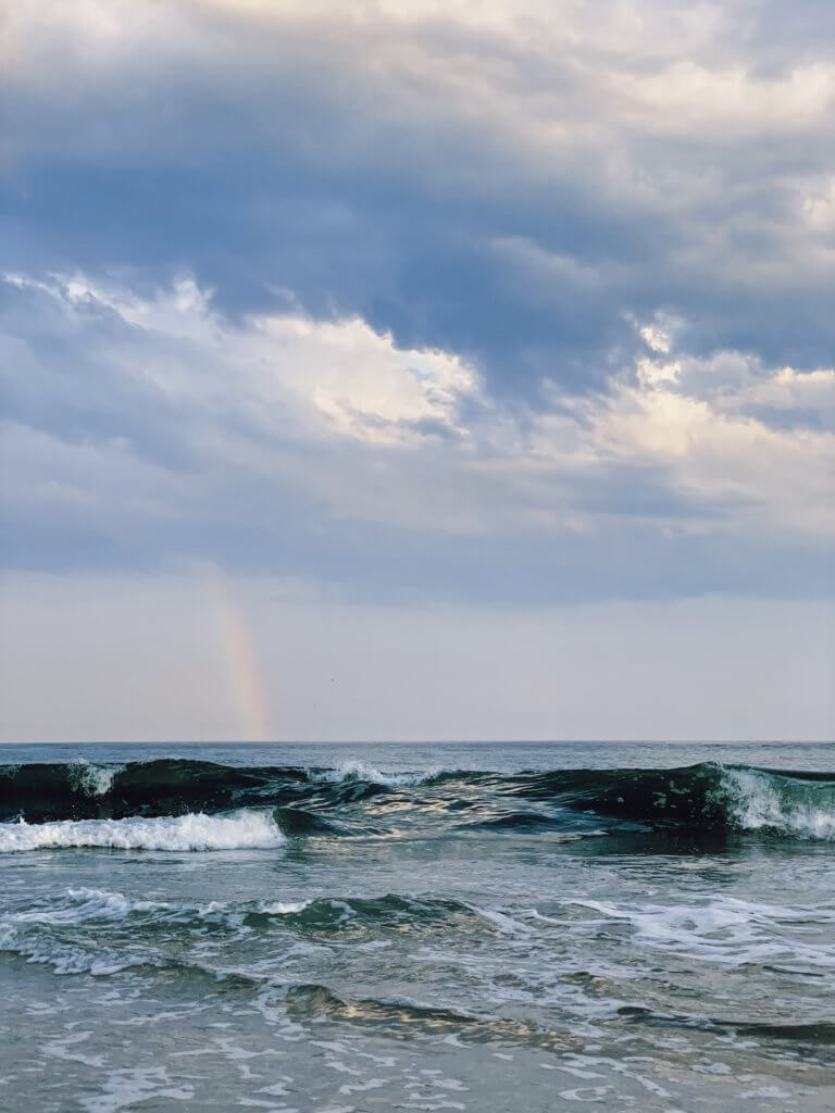 Matthias Maier | Rainbow over the ocean