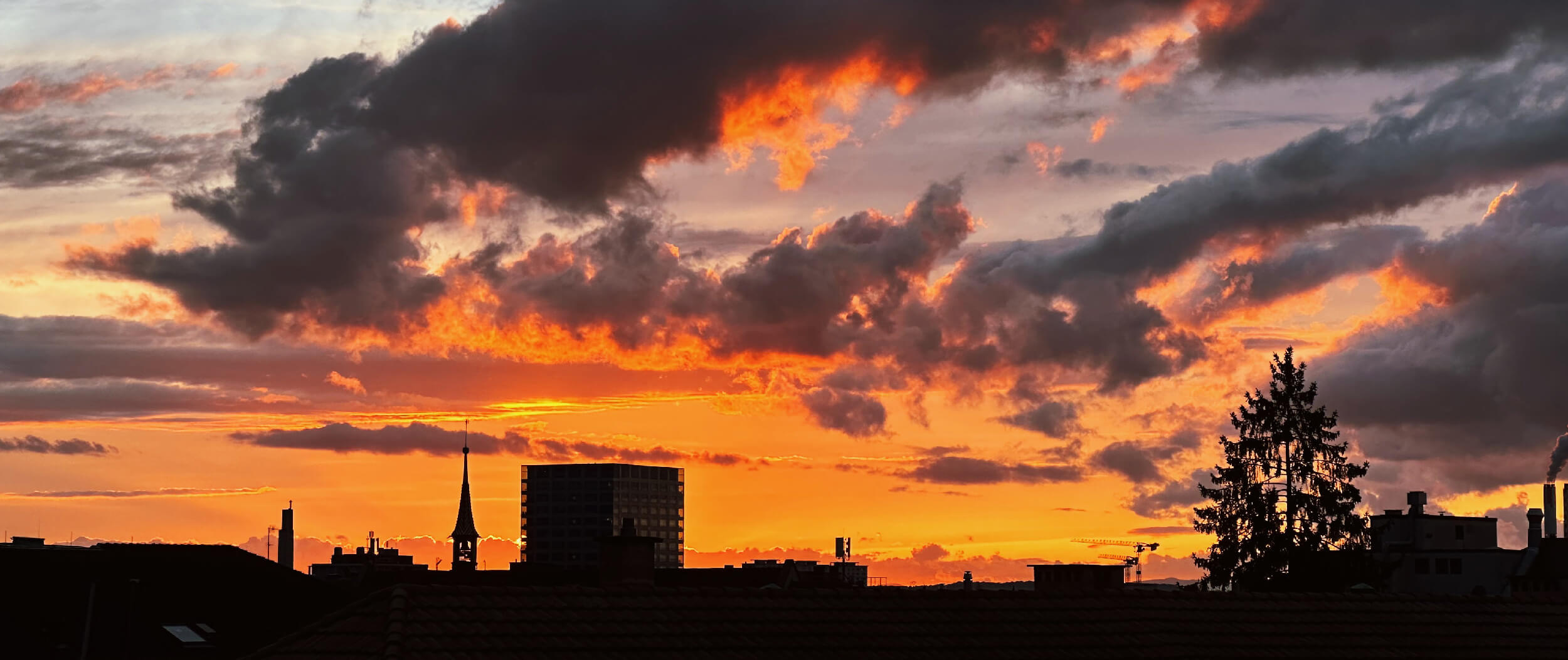 Matthias Maier | Stories | Sunset after a gray day
