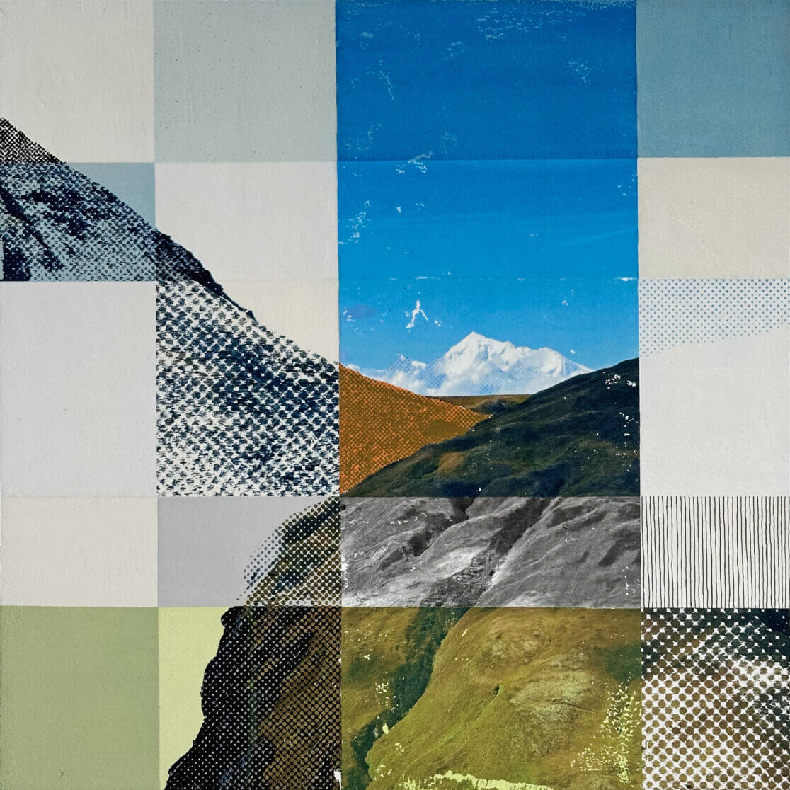 Matthias Maier | Paintings | Alpine Landscape - Mont Blanc