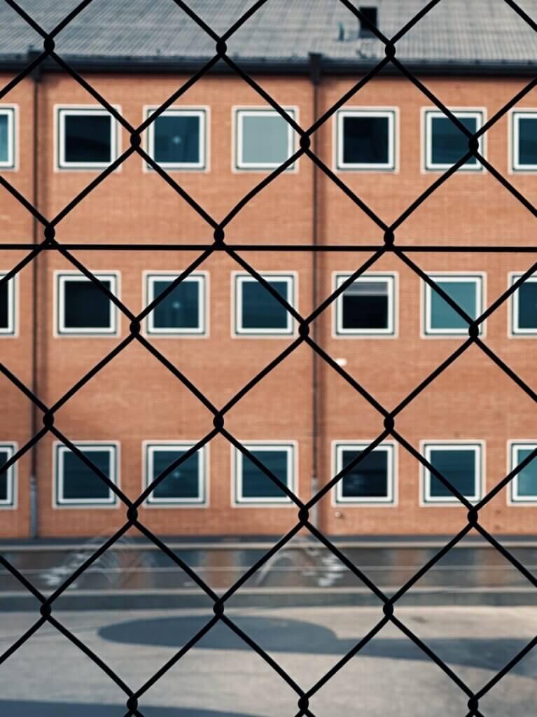 Matthias Maier | Messeplatz through a fence