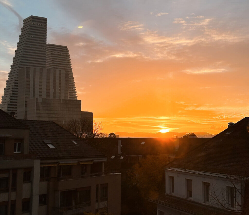 Matthias Maier | Blog | Week 46 2023 | Sunrise in Basel
