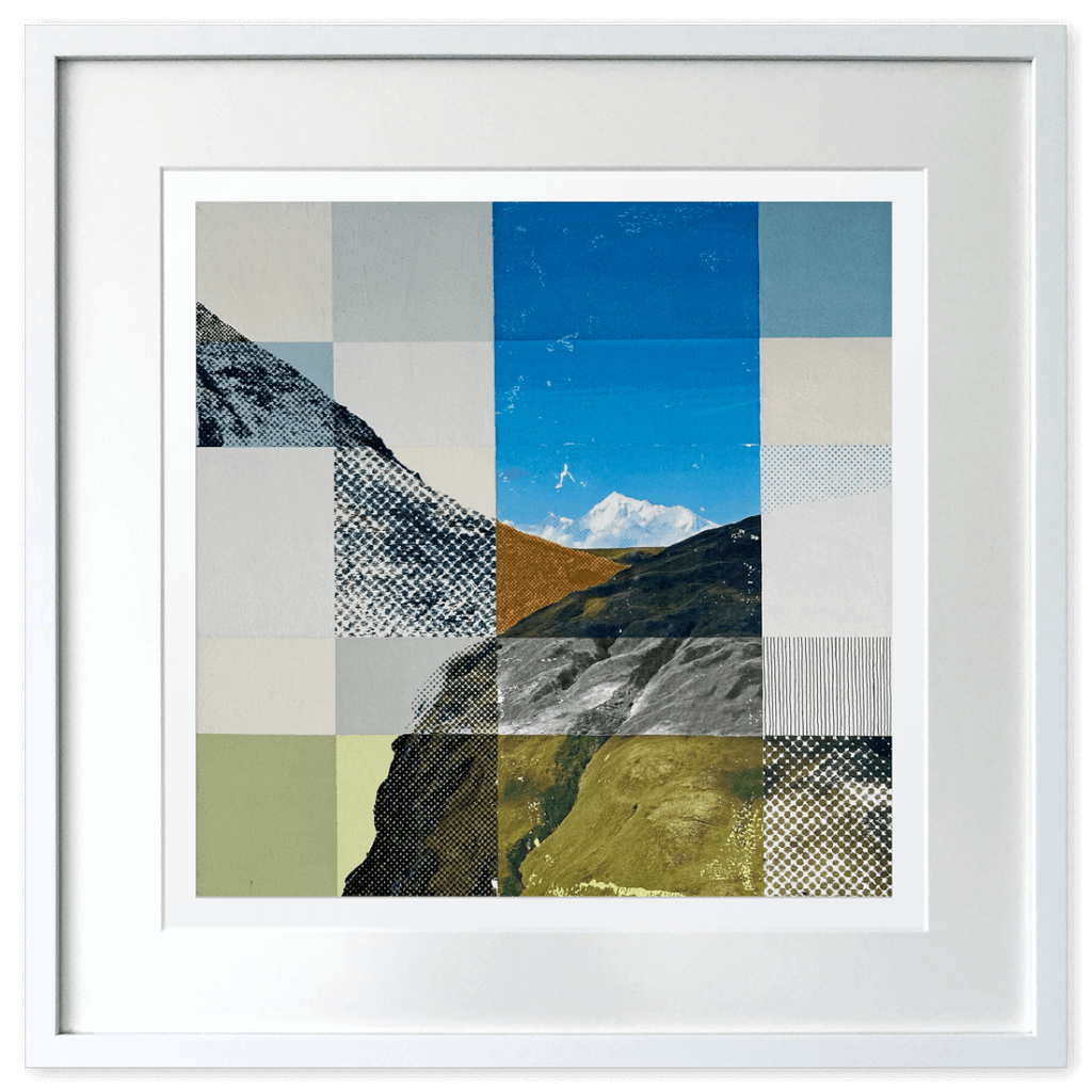 Alpine Landscape - Mont Blanc | 42cm x 42cm • 16.5″ x 16.5″