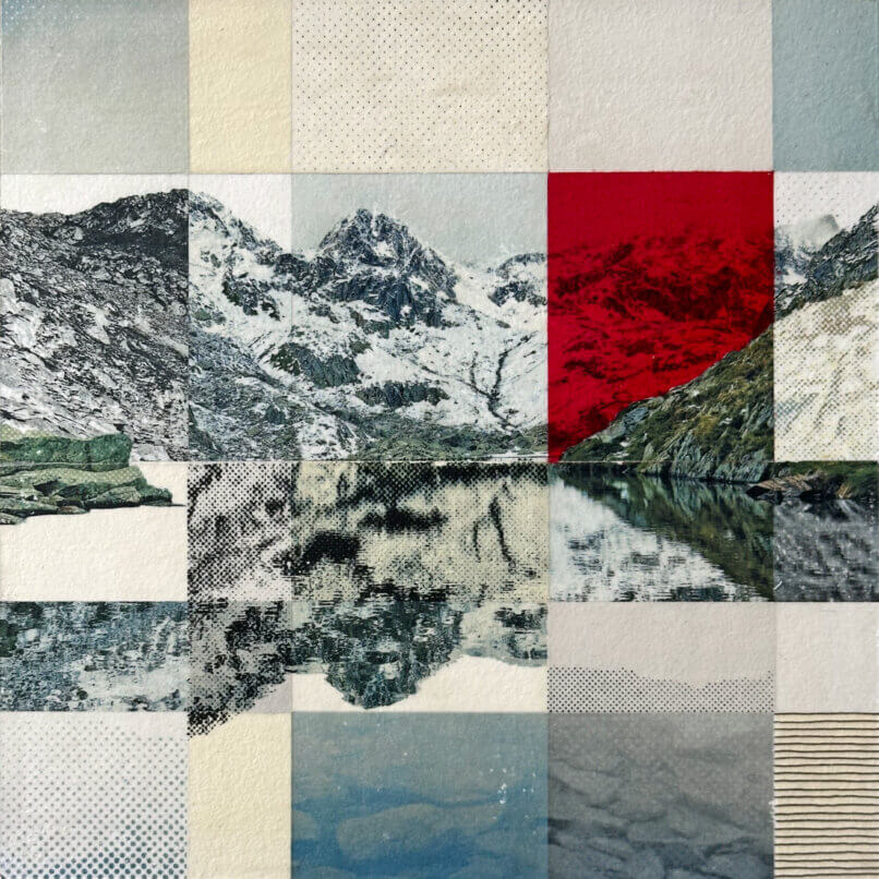 Matthias Maier | Paintings | Alpine Landscape - Lai da tuma (small)