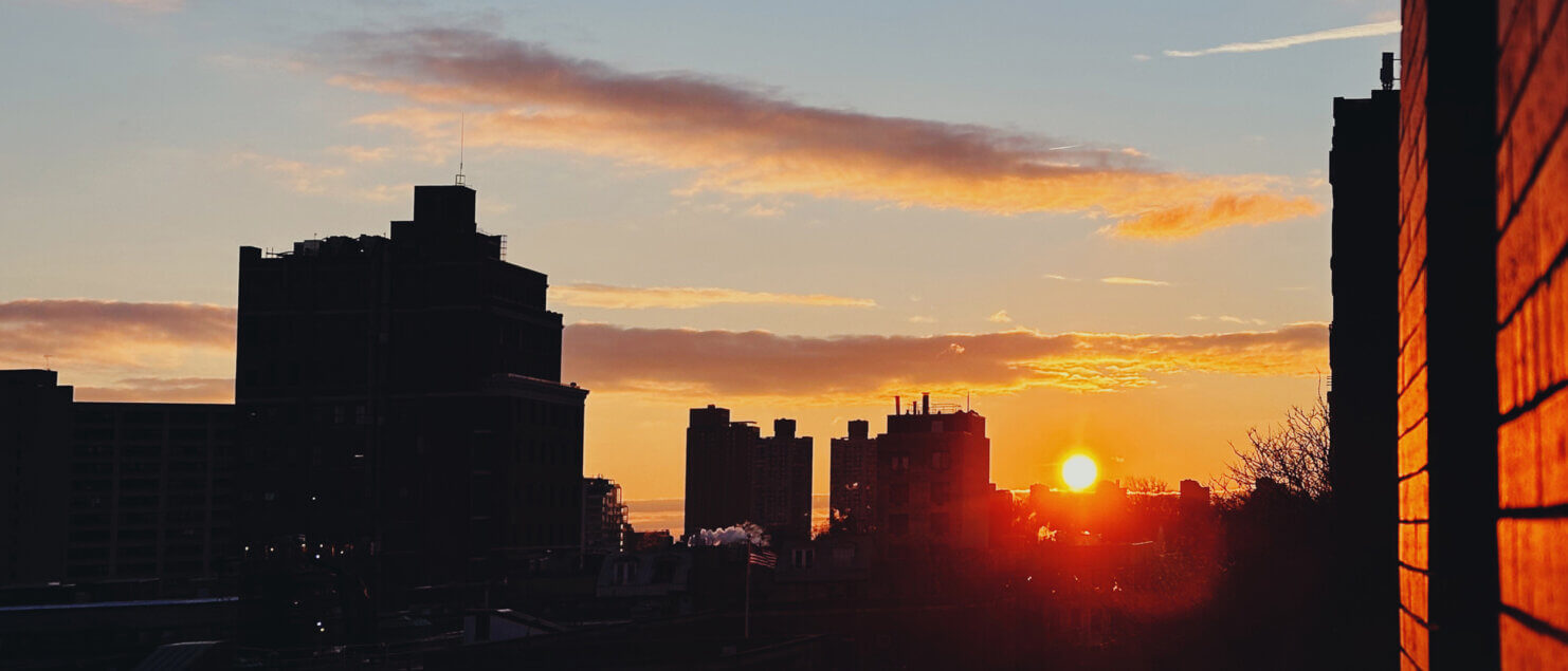 Matthias Maier | Stories | Week 05 2024 | Sunrise seen from the New York apartment