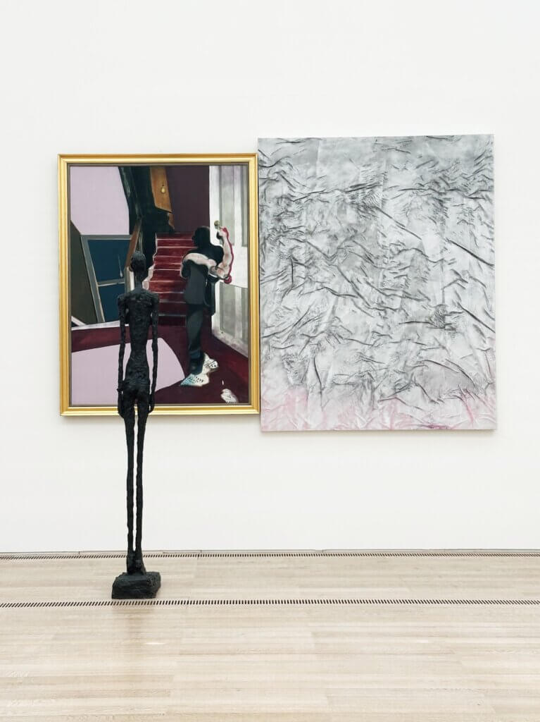 Matthias Maier | Giacometti sculpture studying art works