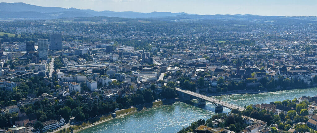 Matthias Maier | Stories | Week 33 2024 | View over Basel from above