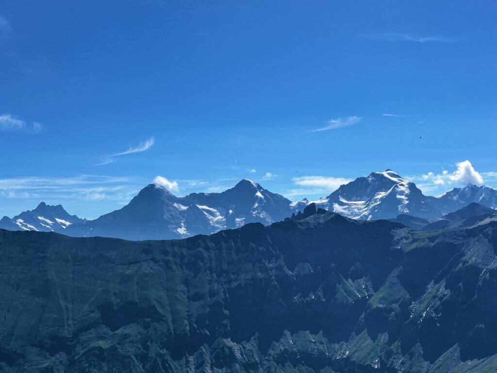 Matthias Maier | View on Eiger, Mönch and Jungfrau