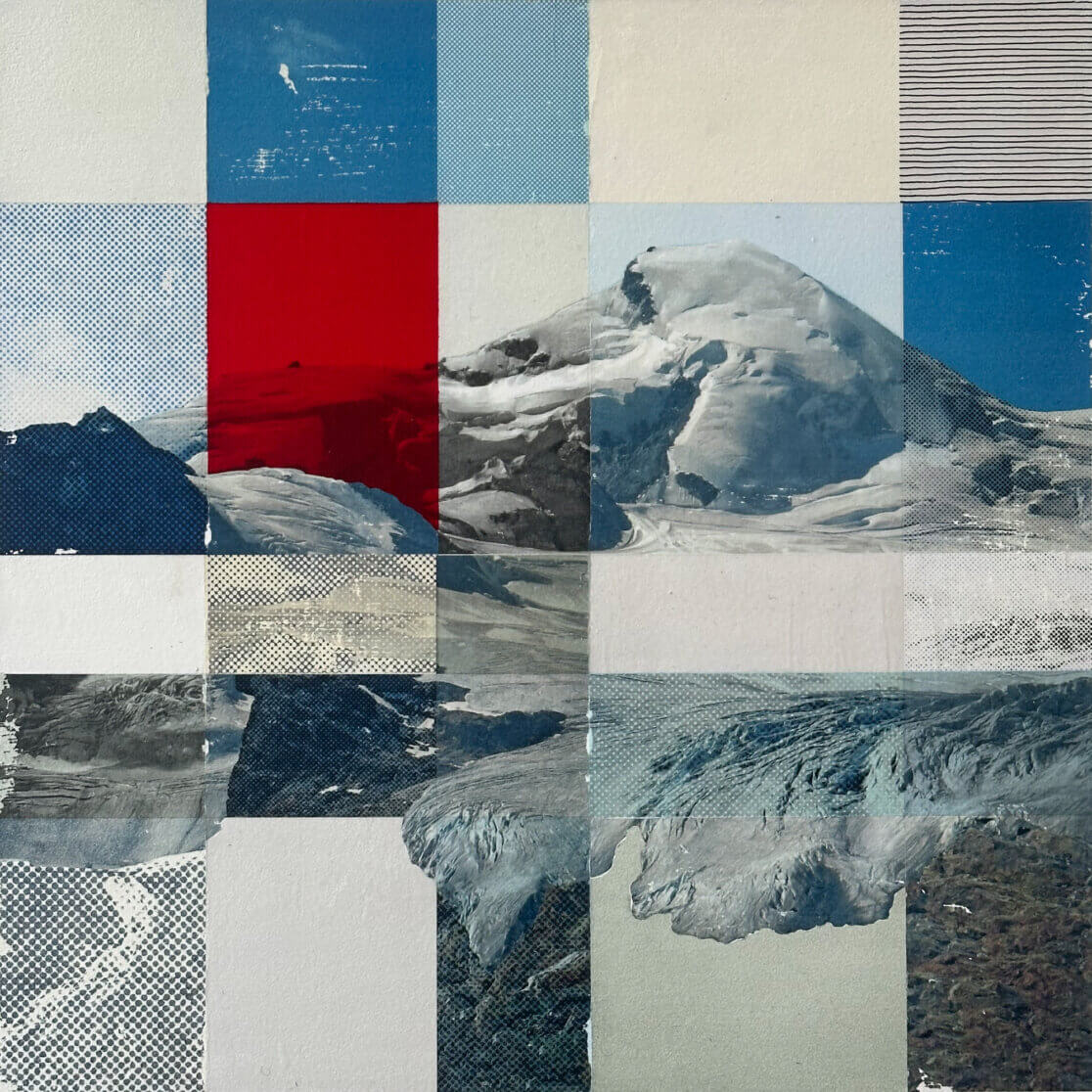 Matthias Maier | Paintings | Alpine Landscape - Allalinhorn