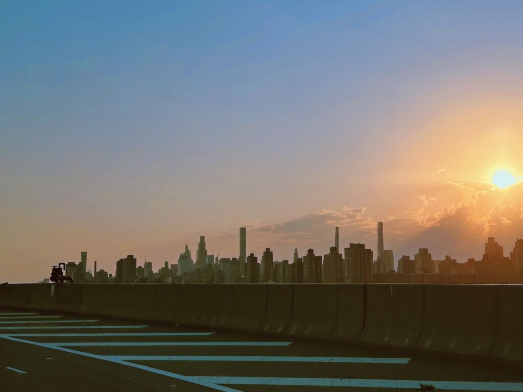 Matthias Maier | Sunset over Manhattan island