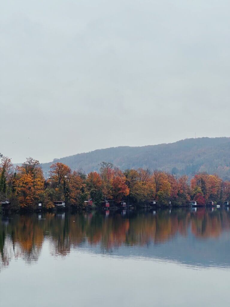 Matthias Maier | Fall fishing huts