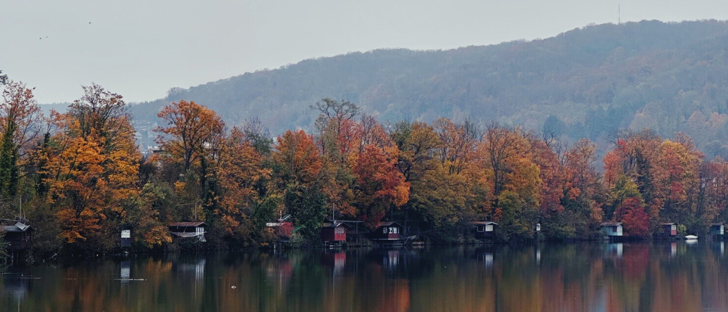 Matthias Maier | Stories | Week 46 2024 | Fishing huts along the Rhine river in Basel