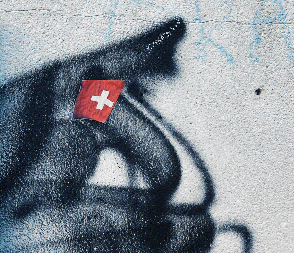 Matthias Maier | Stories | Week 48 2024 | Swiss flag on the wall