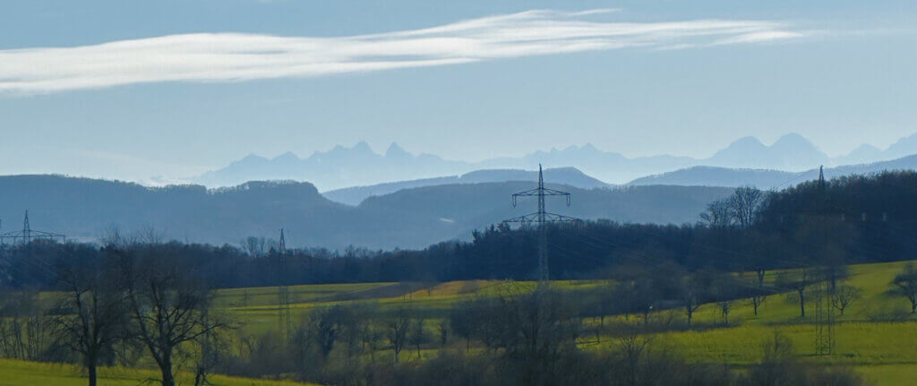 Matthias Maier | Stories | Week 51 2024 | Swiss Alps seen from Germany