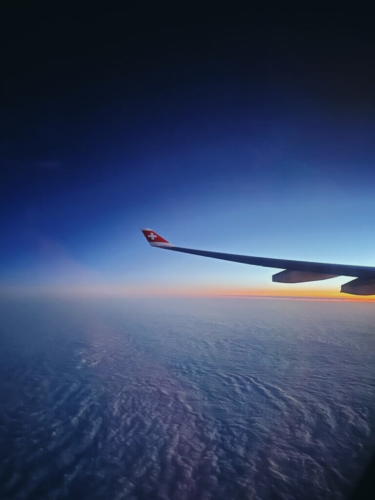 Matthias Maier | Day break at 38,000 feet