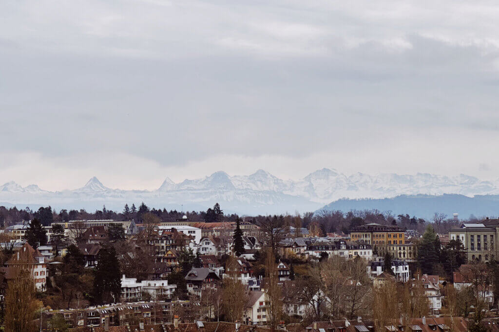 Matthias Maier | Stories | Week 09 2025 | View over Bern to the Alps