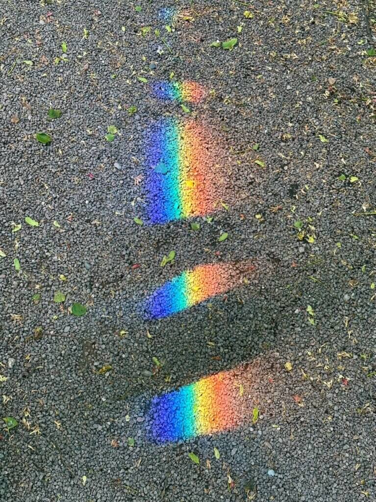 Matthias Maier | A rainbow on the ground