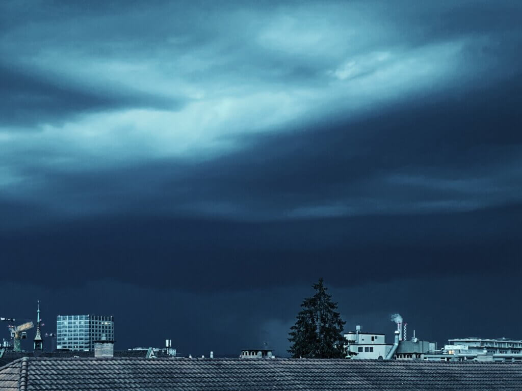 Matthias Maier | A storm after sunset