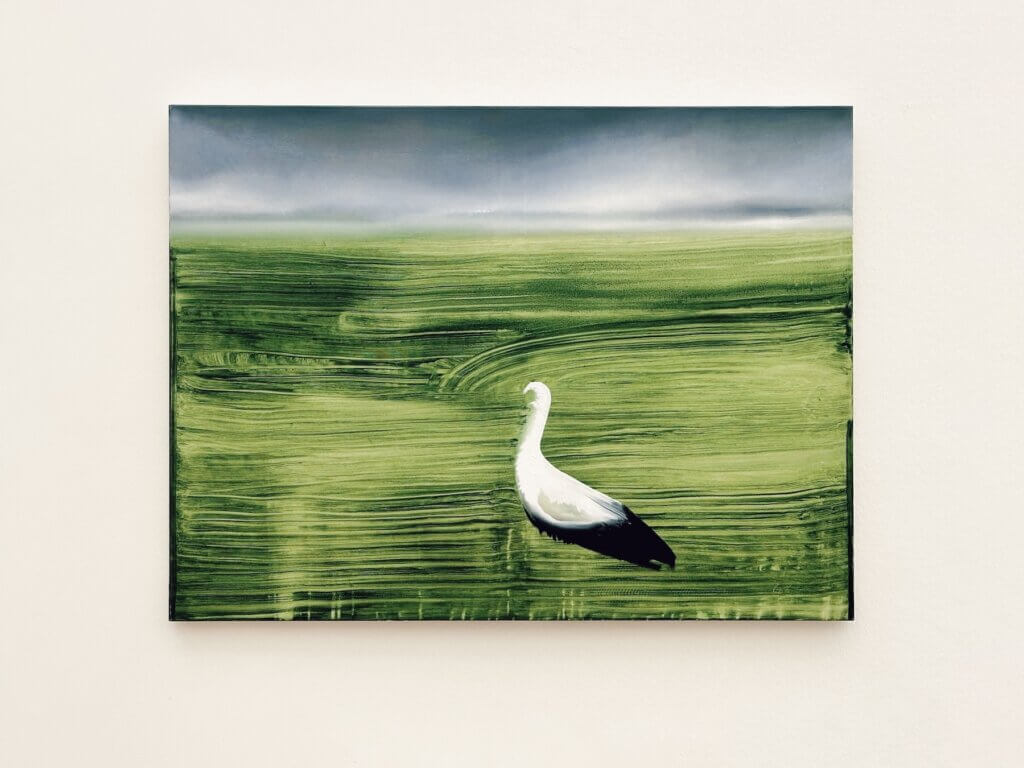 Matthias Maier | Stork by Wilhelm Sasnal