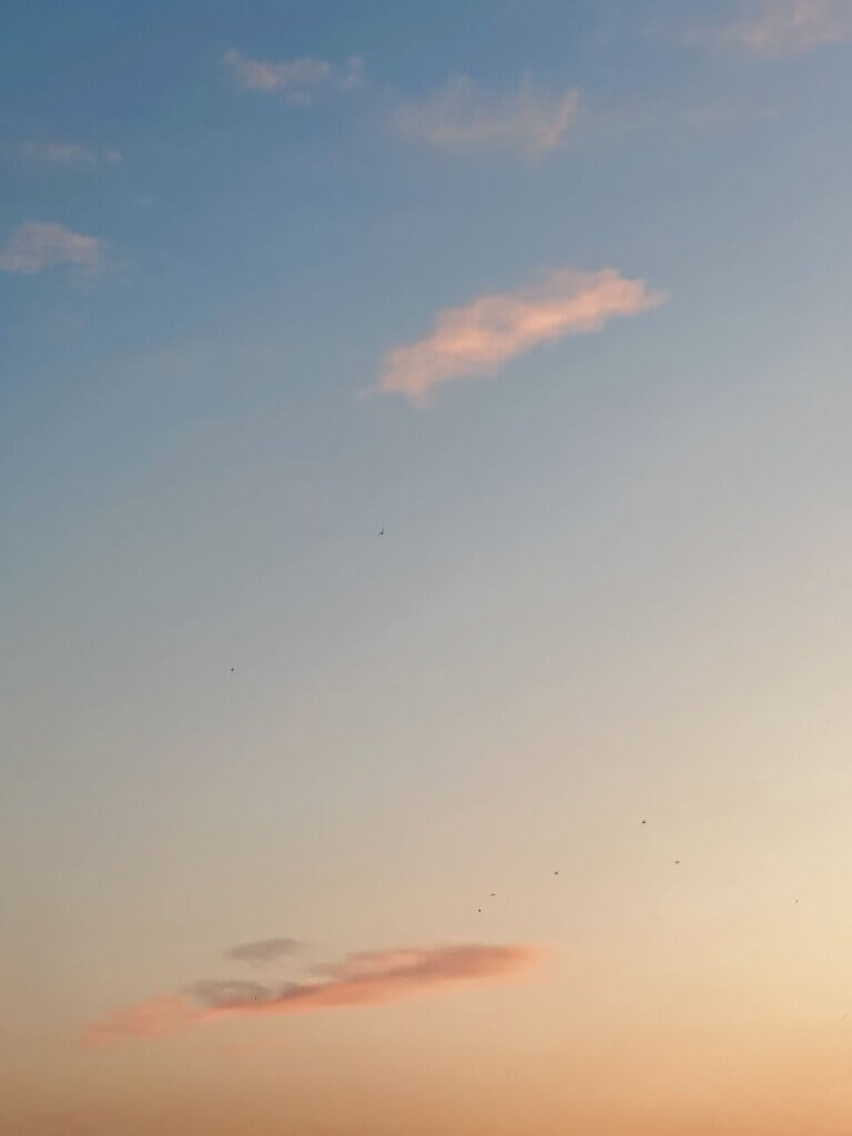 Matthias Maier | Two evening clouds