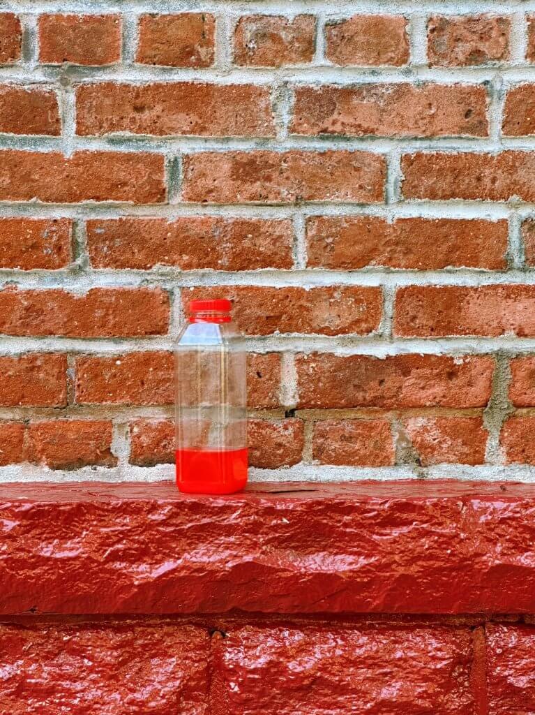 Matthias Maier | Red drink on red wall