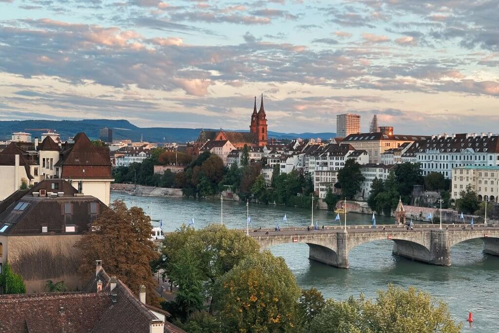 Matthias Maier | Stories / Week 37 2025 | View on Basel from Amber Bar