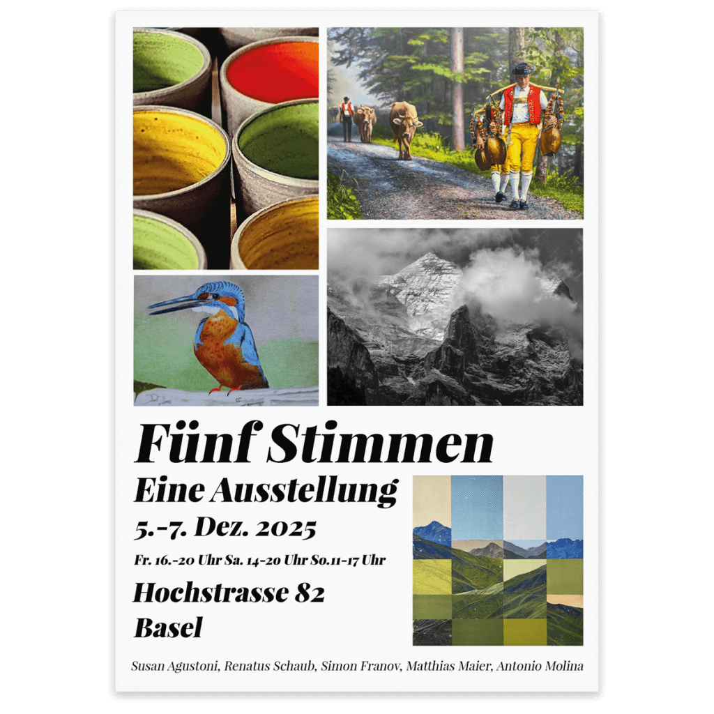 Matthias Maier | Ausstellung im Atelier Hochstrasse 82 in Basel