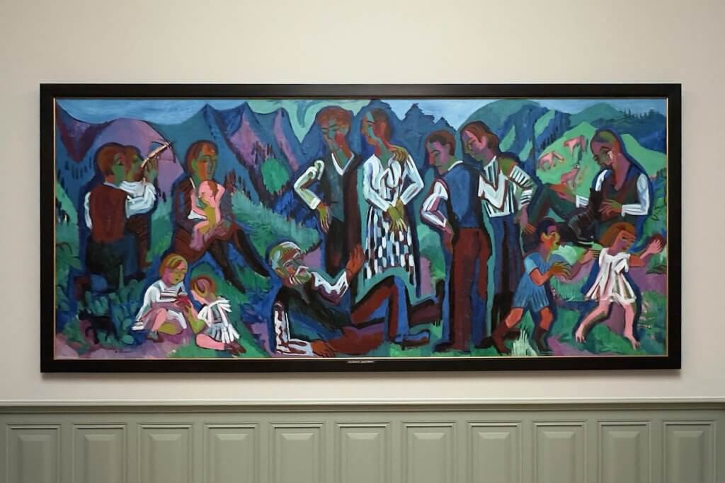 Matthias Maier | Sunday of the mountain farmers by Ernst Ludwig Kirchner