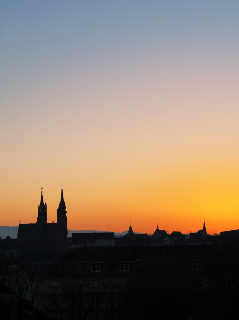 Matthias Maier | Stories | Week 50 2025 | Basel cathedral after sunset