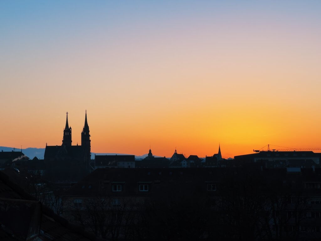 Matthias Maier | Last sunset of 2025 in Basel